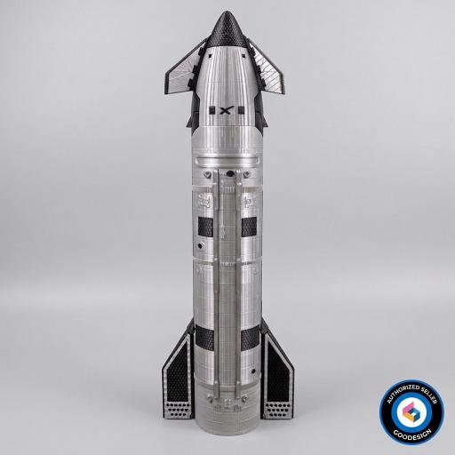 Starship SpaceX - Kit d'assemblage — vue 3